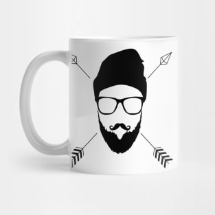 Hipster Shirt Mug